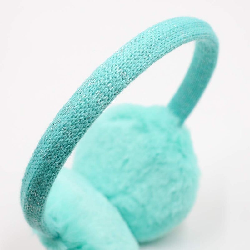 Ztl Kids Knit Earmuffs Winter Outdoor Plush Ear Warmers for Boys Girls 4-16 Years - Image 3